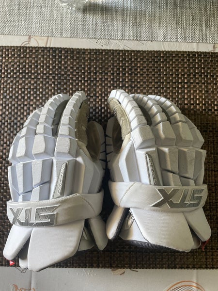 Used STX Medium Surgeon RZR Lacrosse Gloves