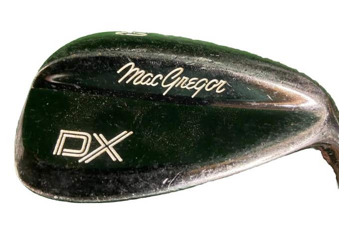 MacGregor DX Lob Wedge 60* Black Finish RH Men's Stiff Steel 35 Inches Good Grip