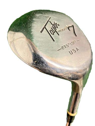 TaylorMade Pittsburgh Persimmon 7 Metal Wood RH Taylite Ladies Steel 41.5" Retro