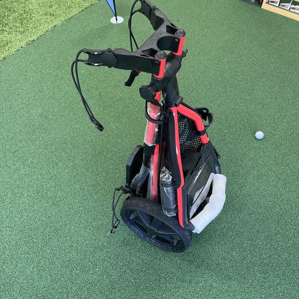 Sun Mountain SPEED CART V1R Push Cart - Black/Fire Red