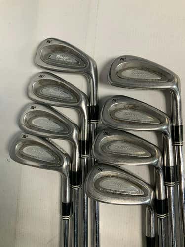 Used Cleveland Tour Action 3i-pw Stiff Flex Steel Shaft Iron Sets