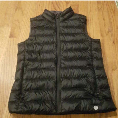 REI Boys Black Down Filled Puffer Vest Coat