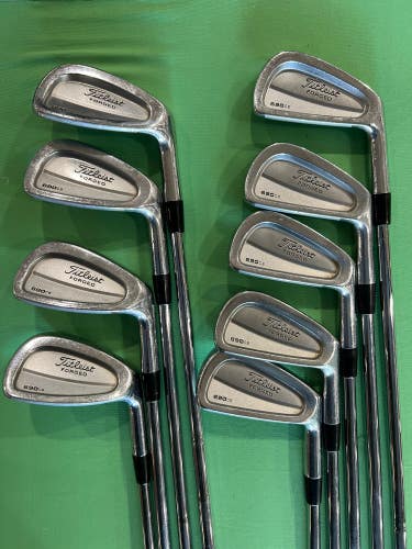 Used Men's Titleist 690 CB Forged Iron Set | Stiff Flex | Right Handed