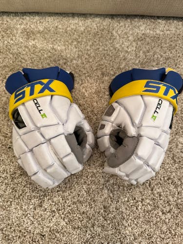 Baltimore Crabs STX Youth Cell VI Gloves Sz Small