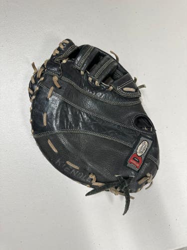 Black Used Louisville Slugger Dynasty series Right Hand Throw First Base Baseball Glove