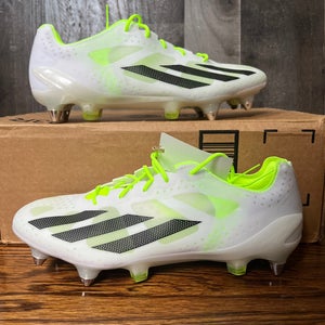 ADIDAS X CRAZYFAST + Plus SG Green Soccer Cleats Boots IE4201 Men's Size 6.5
