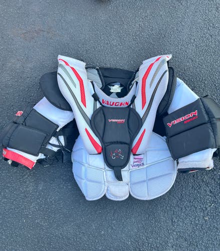 Vaughn goalie chest protector