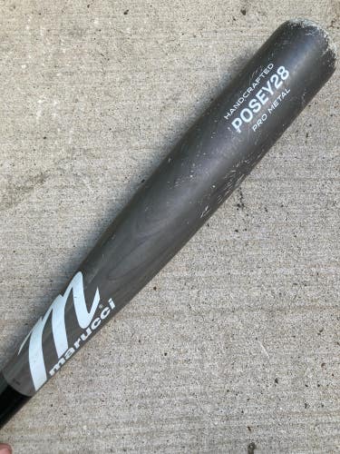 Used Marucci Posey Pro Metal Bat USSSA Certified (-8) Alloy 23 oz 31"