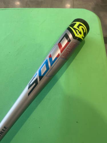 Used 2019 Louisville Slugger Solo 619 Bat USABat Certified (-11) Alloy 17 oz 28"