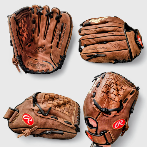 Rawlings RBG36DB Mark of a Pro Brown Leather 12.5" RHT Baseball Glove - PRISTINE