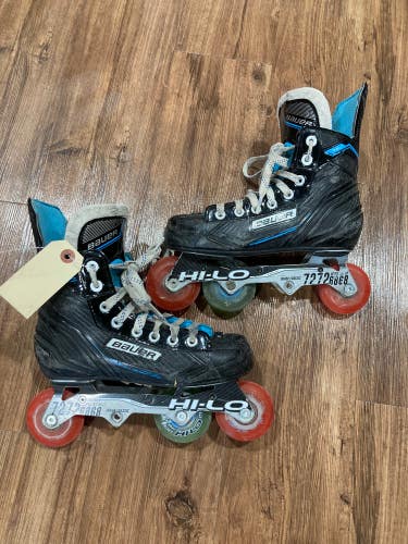 Used Junior Bauer RSX Inline Skates Regular Width Size 3