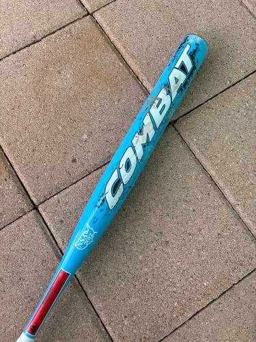 Blue Used Combat Combatant Bat (-7) Composite 27 oz 34"