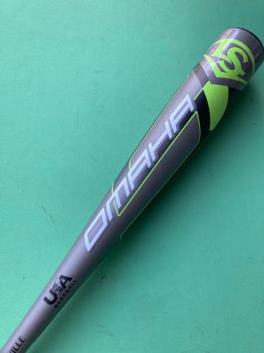 Used 2020 Louisville Slugger Omaha Bat USABat Certified (-10) Alloy 21 oz 31"