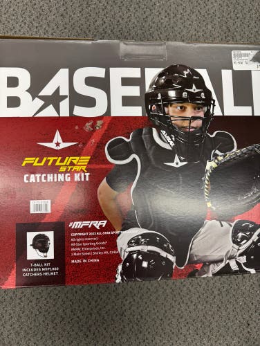 All Star Black Future Star age 9-12 catchers kit