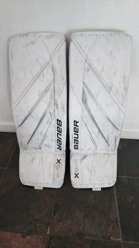 Used 31" Bauer Vapor X5 Pro Goalie Leg Pads