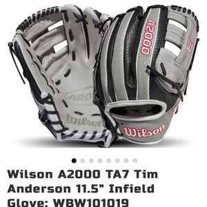 Wilson A2000 Baseball Glove RHT Tim Anderson Wdition