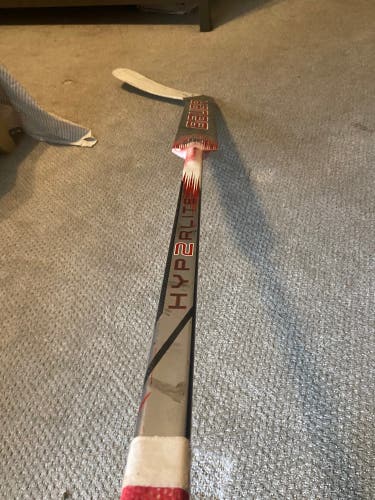 Used Senior Bauer Regular 25" Paddle  Hyperlite 2 Goalie Stick