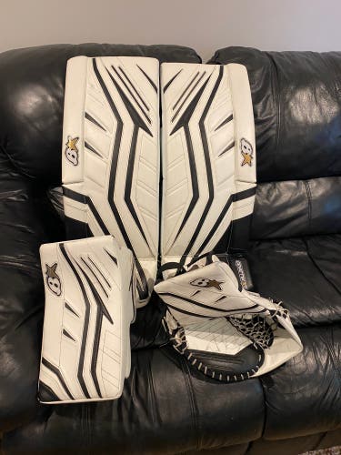 Used  Brian's  Gnetik V Goalie X5 Junior set