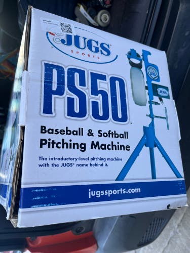 Used Other Pitching Jugs PS50 Pitching Machine With 28 Softballs