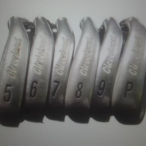 Used Men's Cleveland TA6 Right Handed Iron Set Regular Flex 6 Pieces