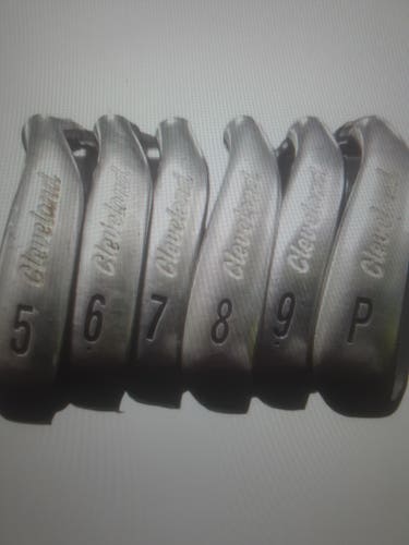 Used Men's Cleveland TA6 Right Handed Iron Set Regular Flex 6 Pieces