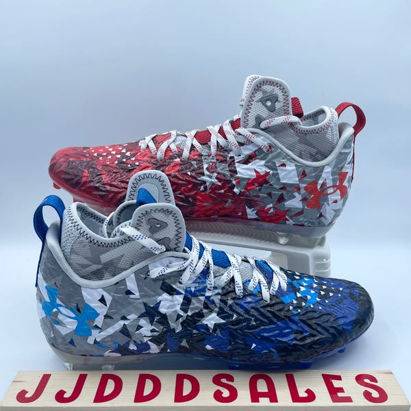 Under Armour UA Spotlight Clone MC LE USA Football Cleats 