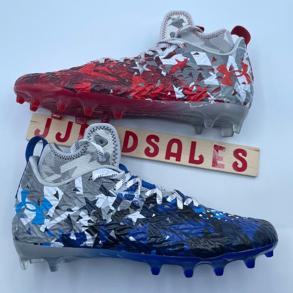 Under Armour UA Spotlight Clone MC LE USA Football Cleats  display picture 2