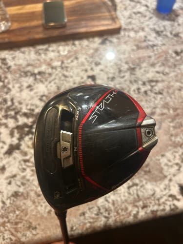 Used Men's TaylorMade Left Hand Stiff Flex 1 Wood Stealth 2 Plus Fairway Wood