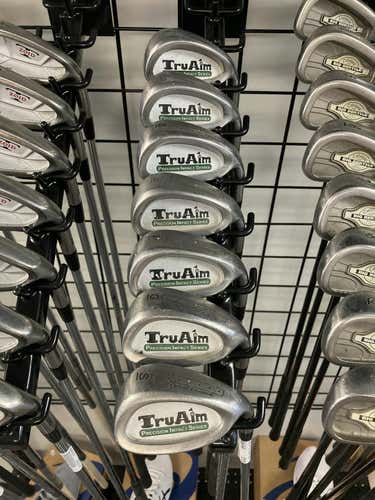 Used Tru Aim 6i-sw Regular Flex Steel Shaft Iron Sets