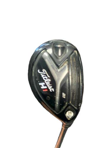 Used Titleist 818 H1 4 Hybrid Senior Flex Graphite Shaft Hybrid Clubs