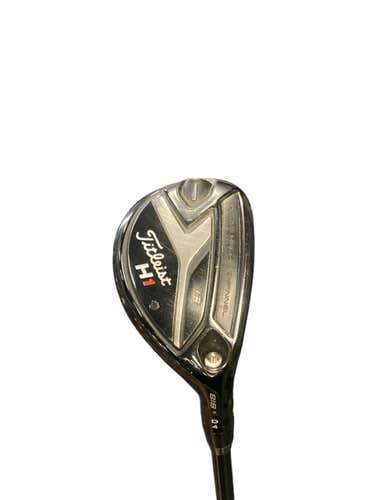 Used Titleist 818 H1 3 Hybrid Senior Flex Graphite Shaft Hybrid Clubs