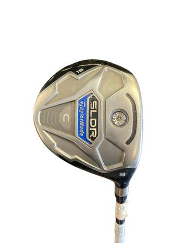 Used Taylormade Sldr C 3 Wood Regular Flex Graphite Shaft Fairway Woods