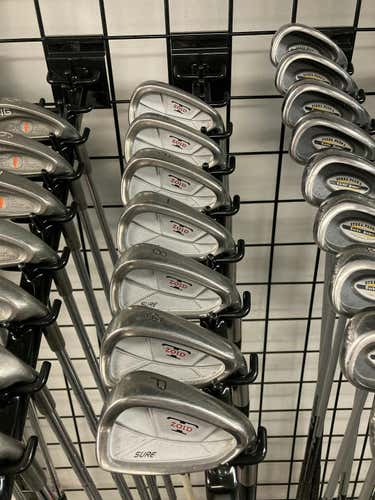 Used Mizuno T-zoid Sure 4i-pw Regular Flex Steel Shaft Iron Sets