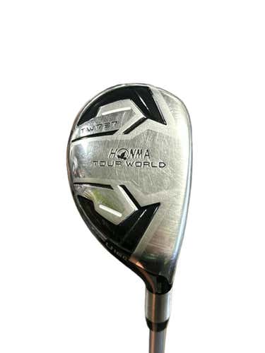 Used Honma Honma Tour World 2 Hybrid Stiff Flex Graphite Shaft Hybrid Clubs