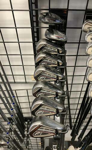 Used Callaway Big Bertha Os 4i-gw Aw Regular Flex Graphite Shaft Iron Sets