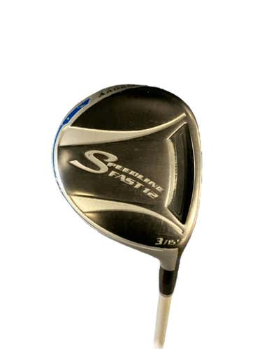 Used Adams Speedline Fast 12 3 Wood Regular Flex Graphite Shaft Fairway Woods