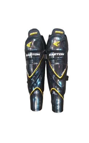 Used Easton 55s 17" Hockey Shin Guards