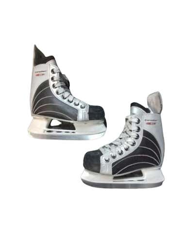 Used Canadien Youth 10.0 Ice Hockey Skates