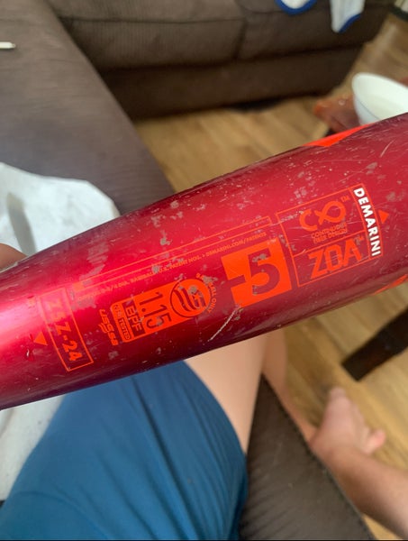 Used 2024 DeMarini (-5) 27 oz 32" Zoa Bat