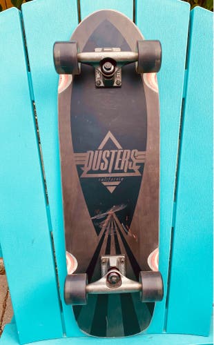 Dusters California Skateboards - Cazh Blacked Cruiser Complete Skateboard 8.75”