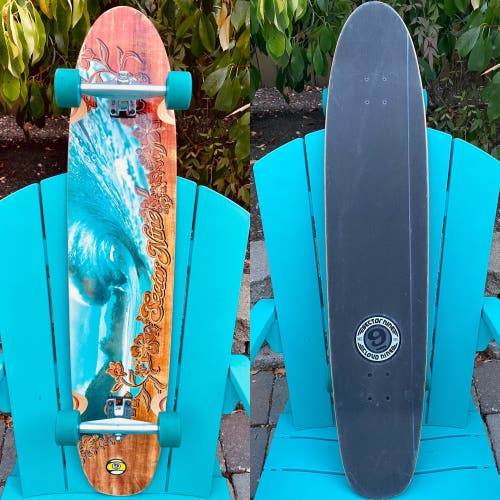 Sector 9 “Cloud Nine” Complete Longboard Skateboard 45” Gullwing Charger Trucks