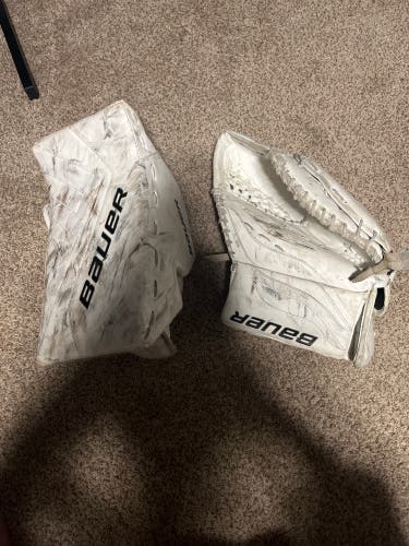 Hockey glove and blocker