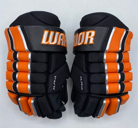 NEW Warrior FR Pro Gloves, Black/Orange, 10”