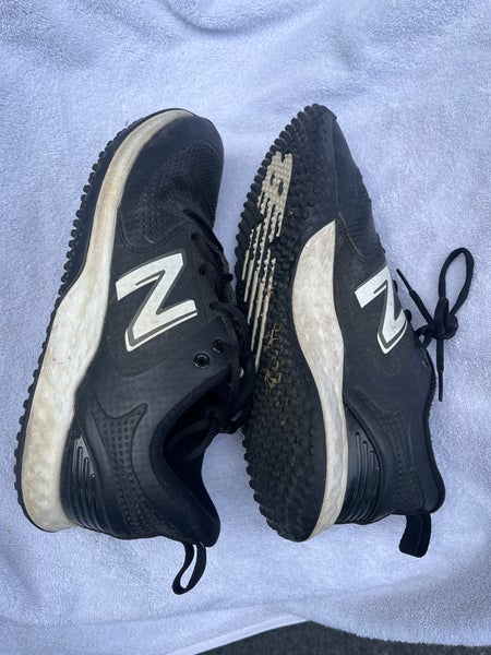 Black Used Size 11 (Women's 12) Adult Men's New Balance Low Top Turf Cleats