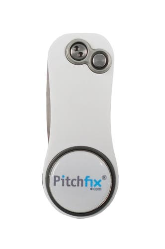 NEW Pitchfix Hybrid 2.0 White/Green Divot Tool/Ballmarker/Pencil Sharpener