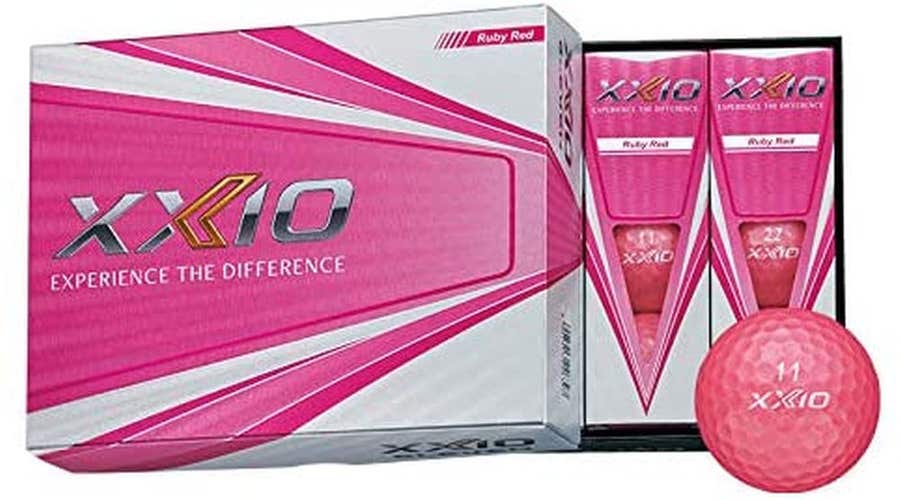 XXIO Eleven Golf Balls (Ruby Red, 12pk) Ladies NEW