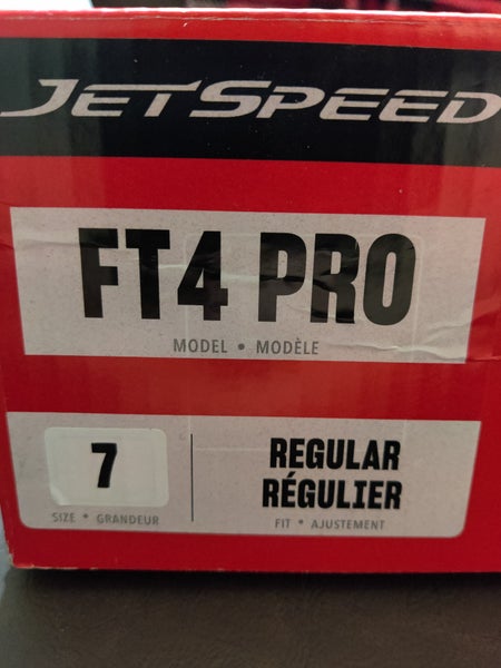 New Senior CCM JetSpeed FT4 Pro Hockey Skates Size 7 Regular Width
