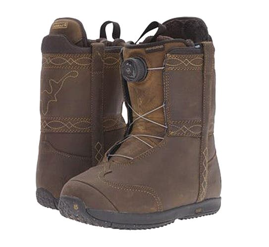 NEW $500 Burton Burton X Frye Snowboard Boots! US 6  Boa Closure  Dryride Lining