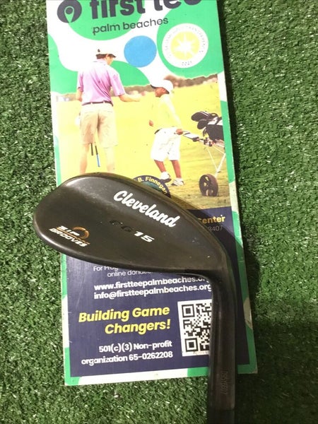Cleveland CG15 Zip Grooves 52* Gap Wedge (GW) Wedge Flex Steel Shaft