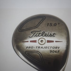 Used Men's Titleist 904F Right Handed Fairway Wood Stiff Flex 3 Wood
